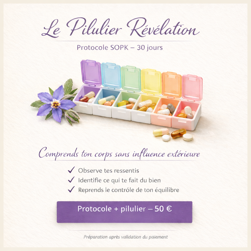 FeM_Pilulier Révélation SOPK – Protocole 30 jours pour comprendre ton corps naturellement